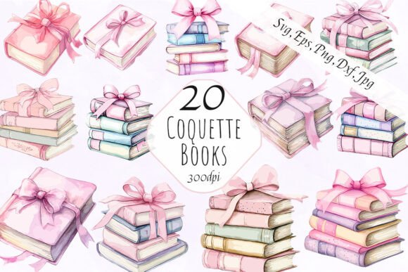 Coquette Books Sublimation Clipart Svg: A Practical Asset Evaluation