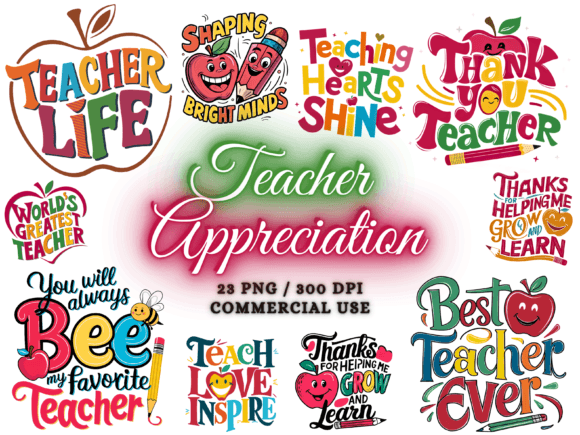 Teacher Clipart Teacher Sublimation PNG