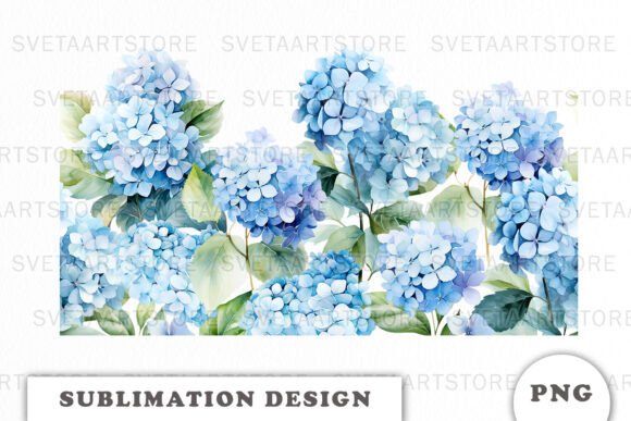 Watercolor Blue Hydrangea Border: A Practical Evaluation