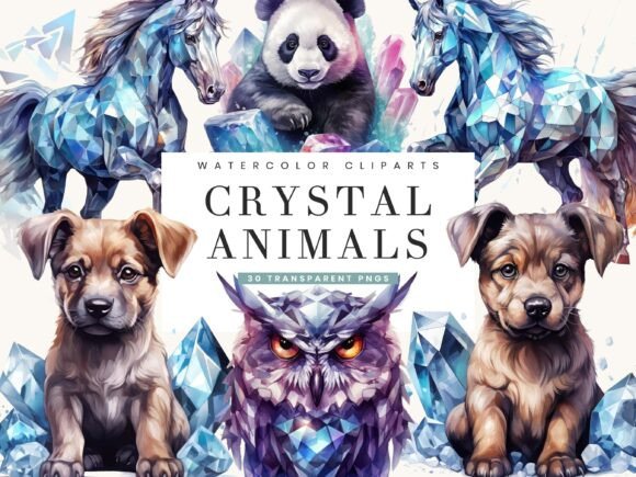 Watercolor Crystal Animals Clipart: A Practical Evaluation