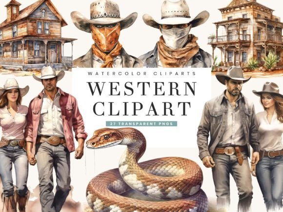 Watercolor Western Clipart Bundle: A Creative Guide